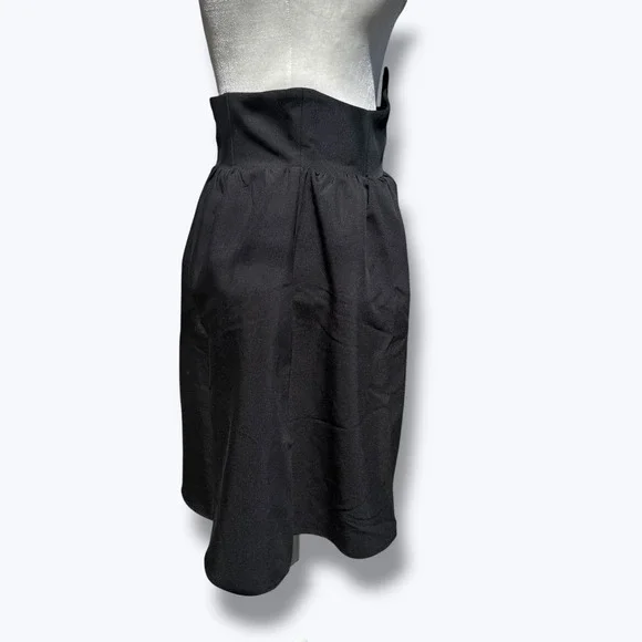 Disturbia Skirt High Waisted Goth Dark Vampire Size 4 NWT Witchy Alt Grunge Punk - Picture 4 of 9